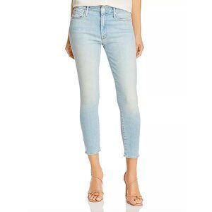 Mother The Looker Crop Skinny Jeans Swimming Pool Sunday Light Wash Size‎ 29
